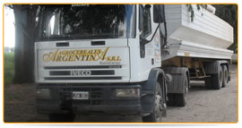 Transporte de alimentos balanceados